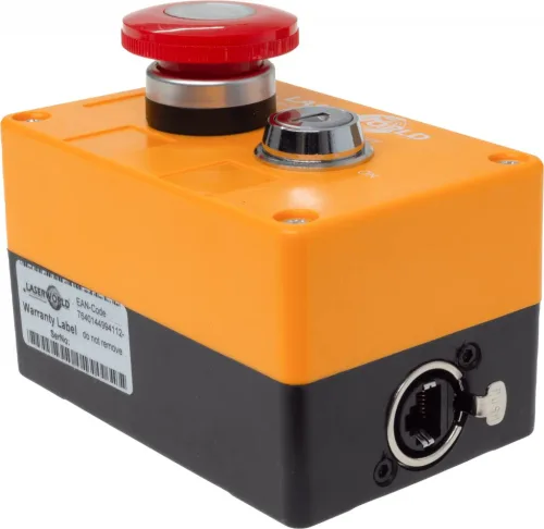 Laser, Laserworld SAFETY Unit, Not-Halt Taster