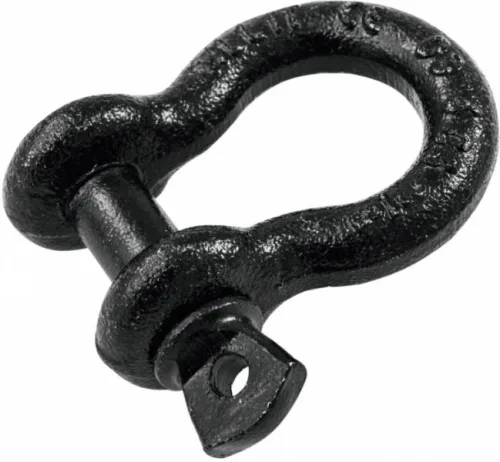Schäkel, 3/8, 1t, schwarz/silber