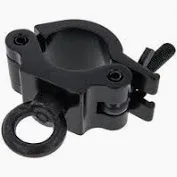 Clamp, Half Coupler, schwarz, 48-51/50/200kg (mit Ringschraube)