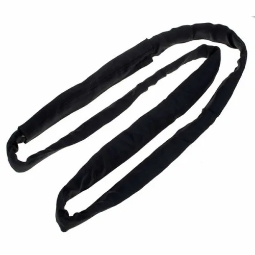 Rundschlinge, schwarz, Polyester WSL-20, 3m, 2t