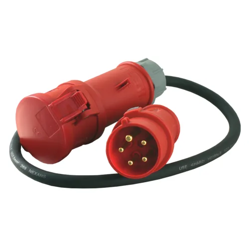 Adpater-Kabel, CEE32 m - CEE16 f