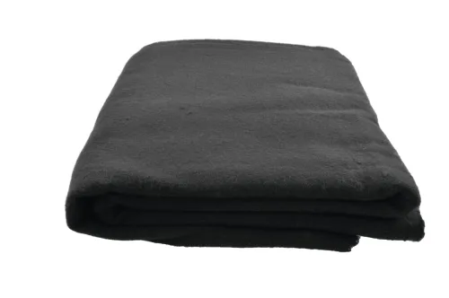 Molton, 6x5m, schwarz, 320g/m2, Qualität-A (6m = geöste Seite)