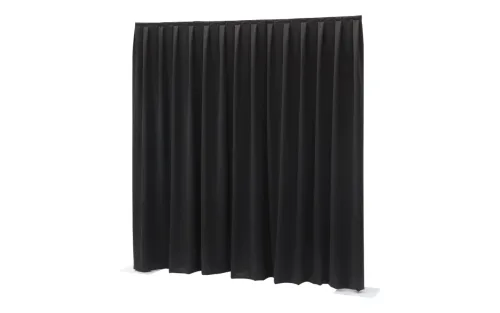 Molton 3.5 x 2.6m, schwarz, 320g/m2 ( Pipe and Drape Vorhangsystem)