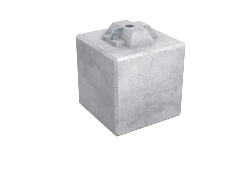 Swissblock 300kg, Rohraufnahme 50mm Ø