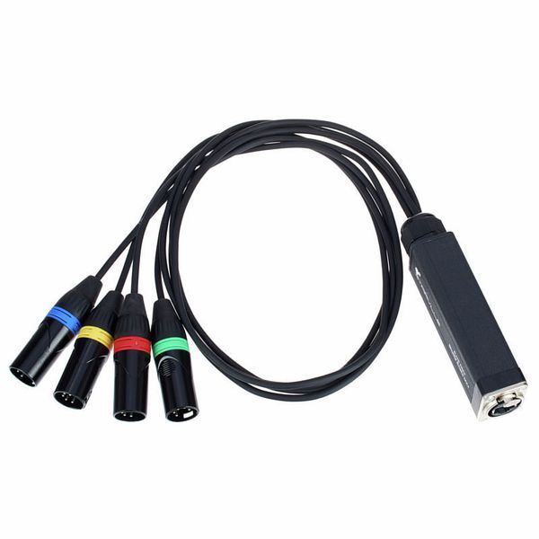 DMX Snake, RJ45 - 4x XLR m