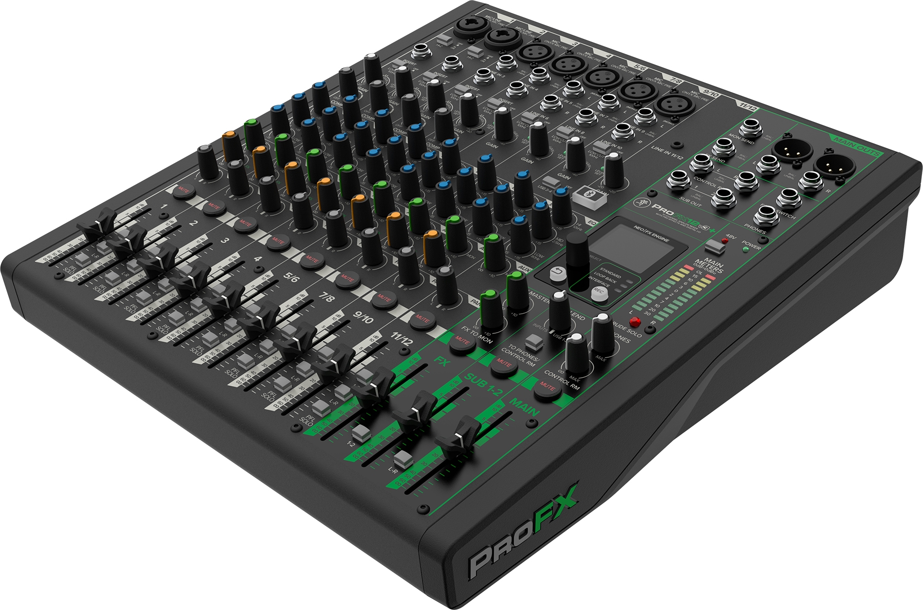 Mischpult, Mackie ProFX12v3+