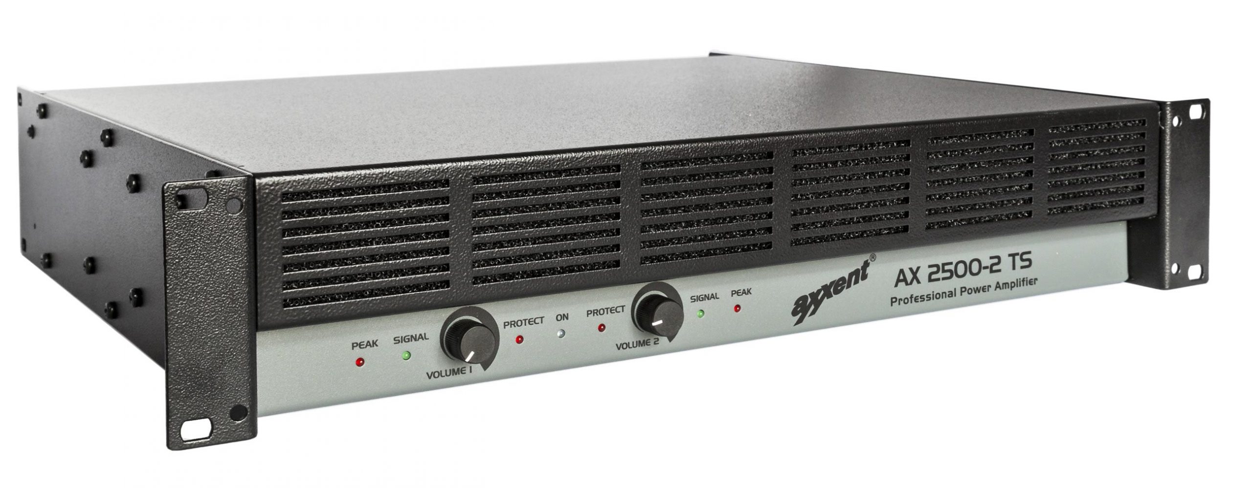 Endstufe, Axxent AX 2500T (100V, 2 Kanal je 500W)