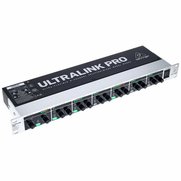 XLR Splitter, Behringer MX882 Ultralink Pro Splitter/Mixer 8- Channel