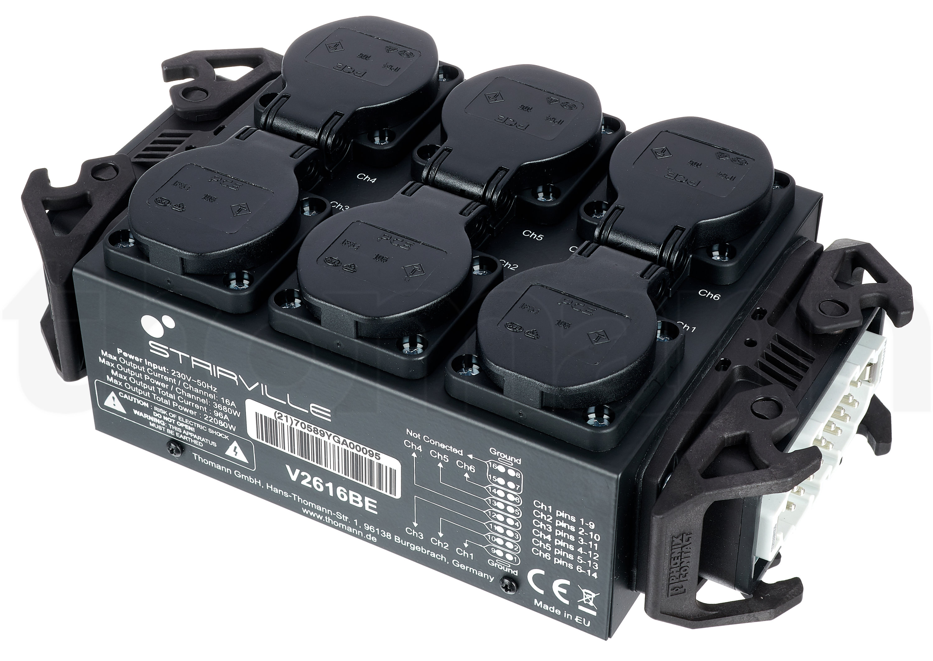 Harting, Verteilerbox, Out 6x T13, 1x Harting