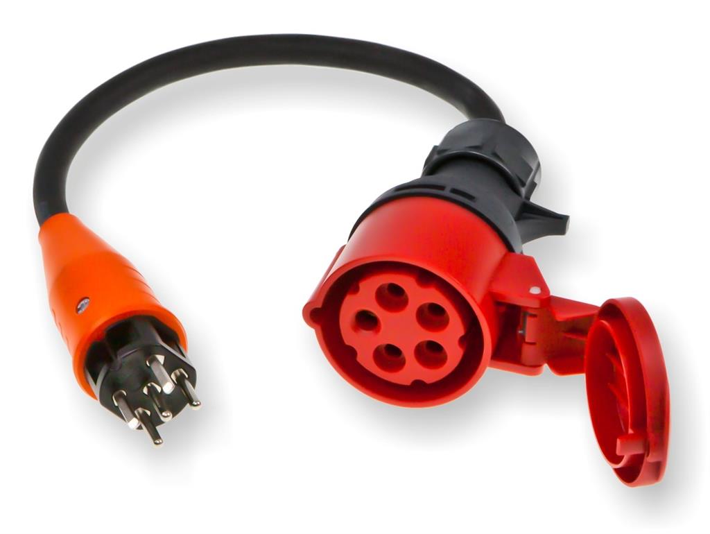 Adapter-Kabel, T15 m - CEE16 f