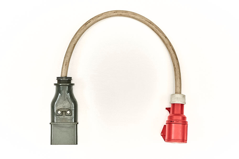 Adpater-Kabel, J40/5 m - CEE32 f