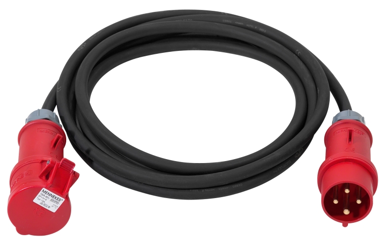 Motorenkabel, CEE16, 4-pol 5m