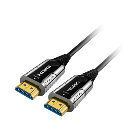 HDMI-Kabel, Glas, schwarz, 15m