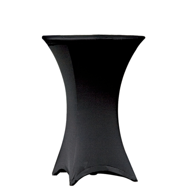 Stehtisch, Hussen, schwarz, 81cm (inkl. Reinigung)