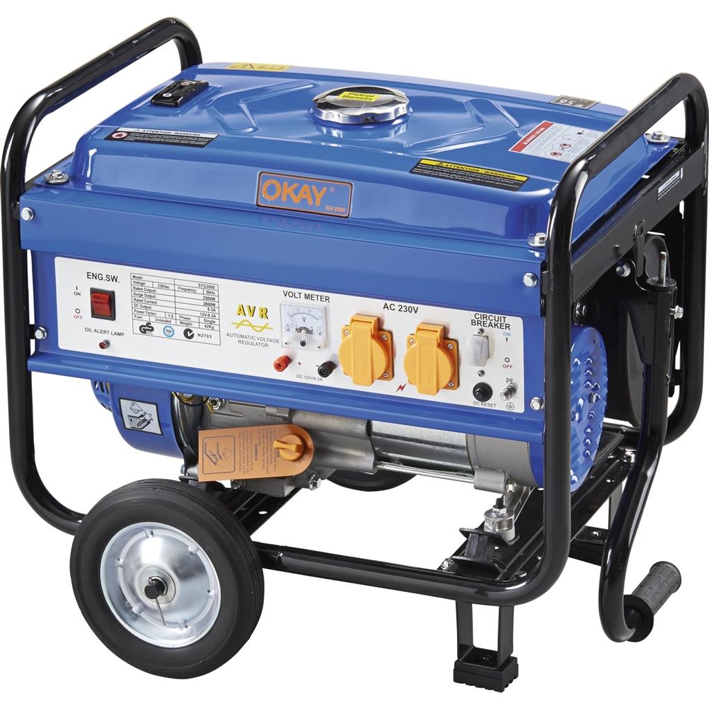 Stromgenerator STG 3000, 2500W, out 2 x T13