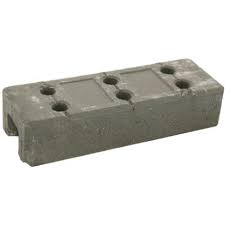 Betonsockel für Bauzaun